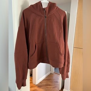Lululemon Scuba Oversized Full Zip in Ancient Copper XL/XXL